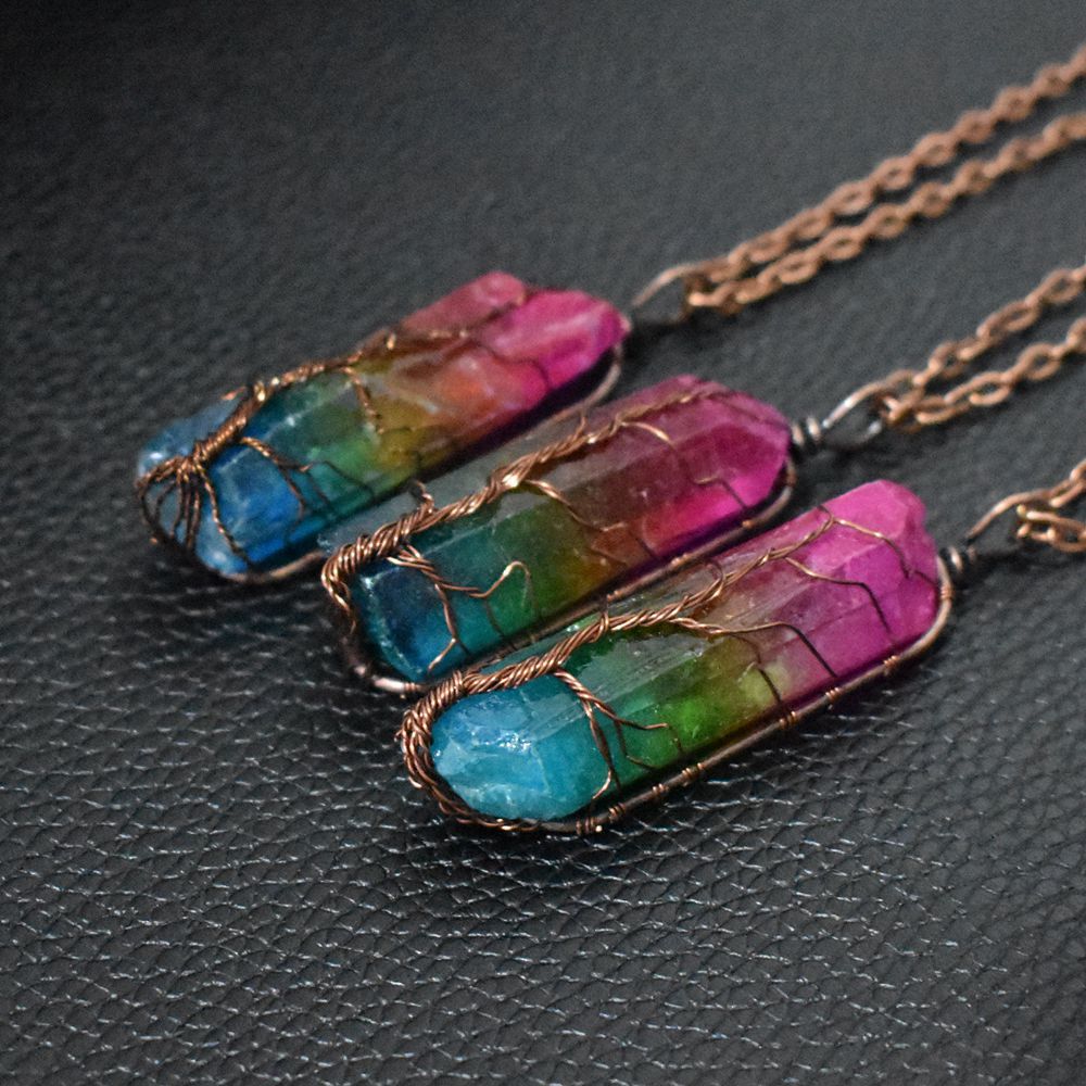 Balance — Tree of Life Crystal Necklace